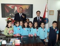 Sandıklı Koleji Öğrencilerinden Emniyete Ziyaret