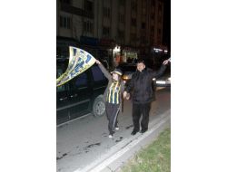 Kütahya'da Fenerbahçeli Taraftarların Coşkusu