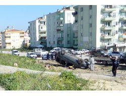 Direksiyon Hakimiyetini Kaybetti, Takla Attı