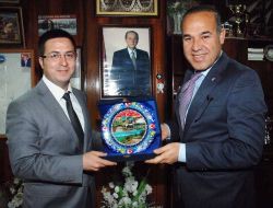 Tff Adana Bölge Müdürü Oflaz, Başkan Sözlü’yü Ziyeret Etti