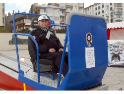 Sivas'ta Trafik Ekipleri Simülasyon Aracıyla Test Yaptı