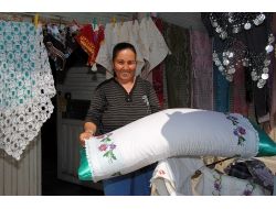 Taşağıl Örmeleri Turistlerin Misafir Ağırlama Odalarını Süslüyor