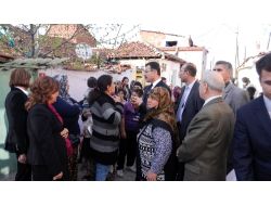 Vali Turhan, Roman Vatandaşlarla Buluştu