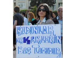 Manavgat'ta Kadın Cinayetleri Protesto Edildi