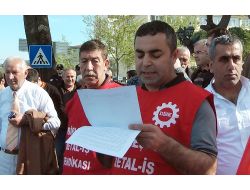 Metal İşçileri Yürüyüş Ardından 'Mesai' Eylemine Başlayacak