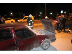 Hareket Halindeki Otomobil Yandı