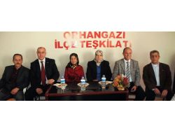 Orhangazi Rumeli Göçmenleri Derneği Mhp'yi Ziyaret Etti