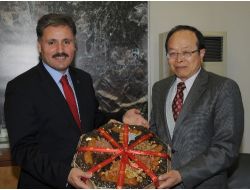 Tayvan Büyükelçisi Chen, Başkan Çakır’a Misafir Oldu