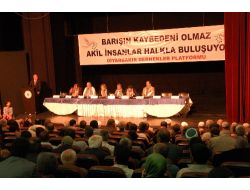 Akil İnsanlar Güneydoğu Başkanı Ensaroğlu: Bir Dokunduk Bin Ah İşittik