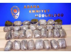 Adana'da 7.5 Kilo Eroin 171 Kilo Esrar