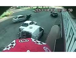 Yayalara Çarpma Anı Kamerada