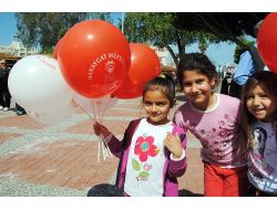 Manavgat Müftülüğü, Güllerin Efendisi Adına Çocuklara Balon Dağıttı