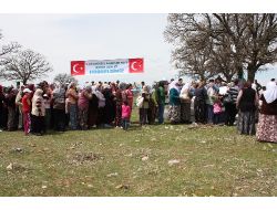 Uşak'ta Kurulacak Taş Ocağına Piknikli Tepki