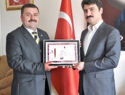 Kızılay'dan Kokut Kaymakamı Daldal'a Teşekkür