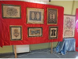 HOPA'DA HAT VE TEZHİP SERGİSİ