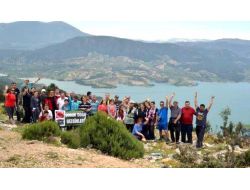 Doruk Doğa Gezginleri, Denizli'de Arapapıştı Kanyonu’nu Gezdi