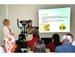 Adıyamanlı Kadınlara Beslenme Semineri
