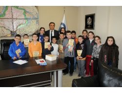 'Belediye Başkanımızı Tanıyoruz' Konulu Ödevleri Kapsamında Röportaj Yaptılar