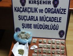 Kırşehirde uyuşturucu operasyonu