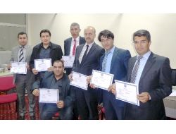 Muş'ta 100 Saatlik Kursu Tamamlayanlara Sertifikaları Verildi