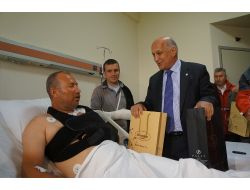 Yaralı 4 Türk Kızılayı Görevlisinden Biri Taburcu Olacak