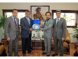 Birsiad Mobilya Komitesi Üyeleri Rektör Güder'i Ziyaret Etti