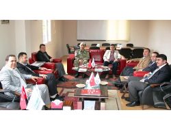 Garnizon Komutanı Kaya, Ogiad’ı Ziyaret Etti