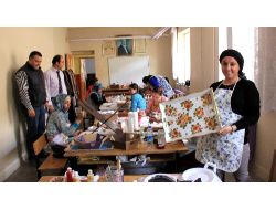 İliçli Bayanlar El Becerilerini Geliştiriyor