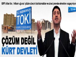 Çözüm mü, Kürt devleti mi?