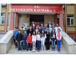 Kaymakam Sonel, Trabzon'dan Gelen Misafirlerini Ağırladı