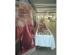 Dr. Leman Başarı Anaokulu Seramik Sergisi Açtı