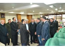 Bakan Kılıç’a Yağmur Altında Karşılama Töreni