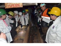 İsveçli Öğrenciler, Maden Ocağını Gezdi