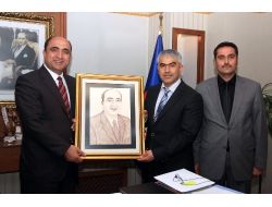 Aksaray Eğitimciler Derneği Başkan Palta'yı Ziyaret Etti