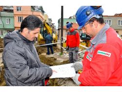 Bursagaz Altyapı Çalışmalarını Denetliyor