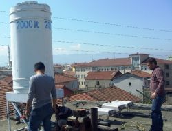 Su Tankından Baz İstasyonu Çıktı