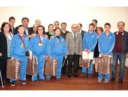 Paü’de Türkiye Genelinde Derece Alan Engelli Sporcular Ödüllendirildi