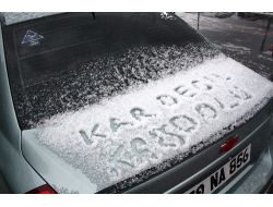 Kars’ta Kar Gibi Dolu Yağdı