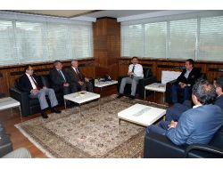 Başkan Özhaseki, Ziyaretleri Kabul Etti