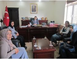 Derikli Kadınlardan Kaymakam Demirci'ye Teşekkür Ziyareti