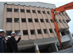 Yıkımına Başlanan Kültür Sitesi'nin Yerine Park Yapılacak