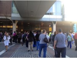 Boston'da Adliye Binası Boşaltıldı