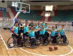 Batman Bedensel Engelliler Tekerlekli Basketbol Takımı Muş Maçına Hazır