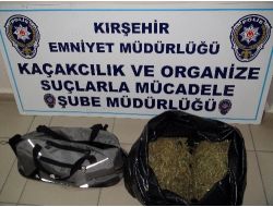 Kırşehir’de 5 Kilo 400 Gram Esrar