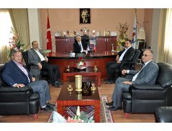 Bal Kooperatifi Yöneticileri Başkan Özgan’ı Ziyaret Etti