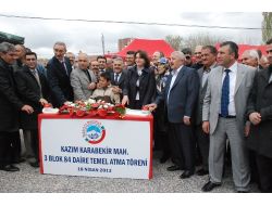 Melikgazi'de Yeni Sosyal Konutların Temeli Atıldı