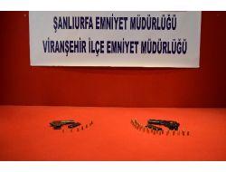 Viranşehir'de 2 Adet Ruhsatsız Silah Ele Geçirildi