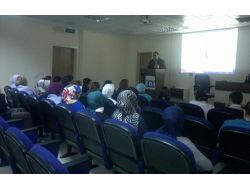 Orhaneli Devlet Hastanesi'nde, 'Sağlıkta Şiddette Hayır' Toplantısı