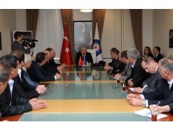 Antalya Ve Kosavalı Yöneticiler Ekonomik Kalkıma İçin Ortak Hareket Edecek