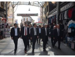 Btso Başkan Adayı İbrahim Burkay, Seçime 'Payitaht Çarşısı' İle Başladı